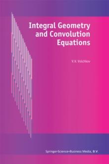 Integral Geometry and Convolution Equations