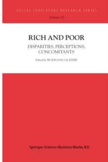 Rich and Poor : Disparities, Perceptions, Concomitants