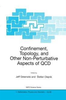 Confinement, Topology, and Other Non-Perturbative Aspects of QCD