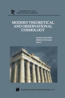 Modern Theoretical and Observational Cosmology : Proceedings of the 2nd Hellenic Cosmology Meeting, held in the National Observatory of Athens , Penteli, 19-20 April 2001