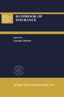 Handbook of Insurance