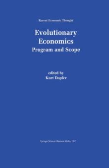 Evolutionary Economics: Program and Scope