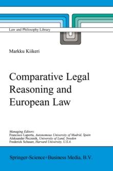 Comparative Legal Reasoning and European Law