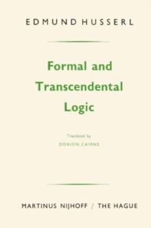 Formal and Transcendental Logic