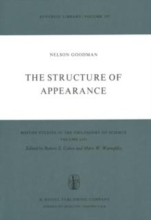 The Structure of Appearance