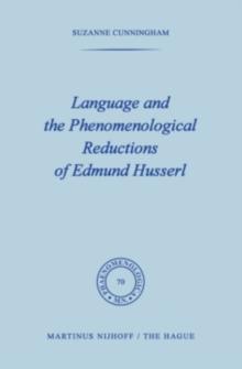 Language and the Phenomenological Reductions of Edmund Husserl