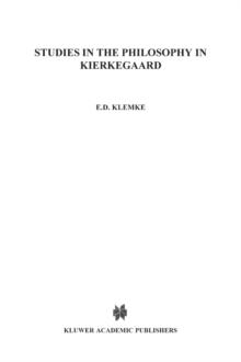 Studies in the Philosophy of Kierkegaard