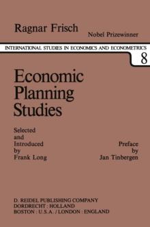 Economic Planning Studies : A Collection of Essays