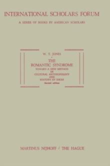 The Romantic Syndrome : Toward a New Method in Cultural Anthropology and History of Ideas