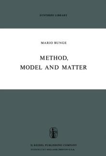 Method, Model and Matter