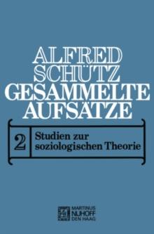 Gesammelte Aufsatze : II Studien zur soziologischen Theorie