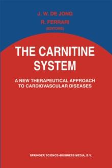 The Carnitine System : A New Therapeutical Approach to Cardiovascular Diseases