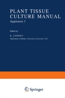 Plant Tissue Culture Manual - Supplement 5