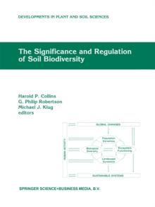 The Significance and Regulation of Soil Biodiversity : Proceedings of the International Symposium on Soil Biodiversity, held at Michigan State University, East Lansing, May 3-6, 1993