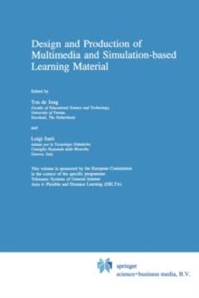 Design and Production of Multimedia and Simulation-based Learning Material