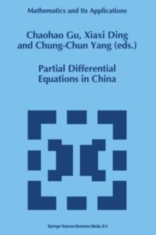 Partial Differential Equations in China