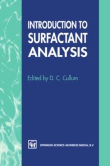 Introduction to Surfactant Analysis