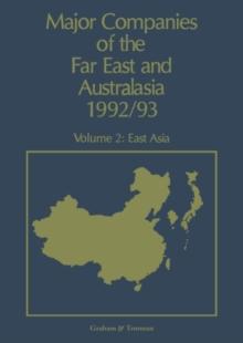 Major Companies of The Far East and Australasia 1992/93 : Volume 2: East Asia