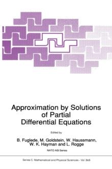 Approximation by Solutions of Partial Differential Equations