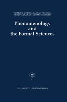 Phenomenology and the Formal Sciences