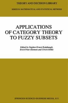 Applications of Category Theory to Fuzzy Subsets