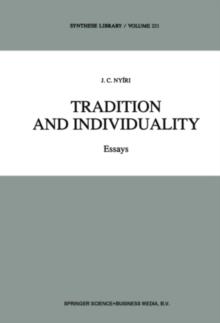 Tradition and Individuality : Essays