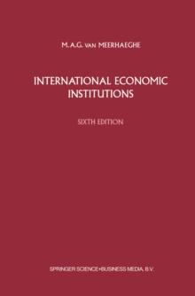 International Economic Institutions