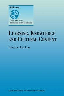 Learning, Knowledge and Cultural Context