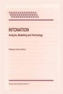 Intonation : Analysis, Modelling and Technology