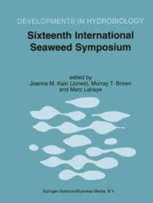 Sixteenth International Seaweed Symposium : Proceedings of the Sixteenth International Seaweed Symposium held in Cebu City, Philippines, 12-17 April 1998