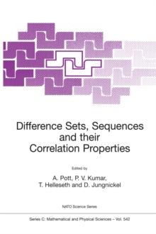 Difference Sets, Sequences and their Correlation Properties