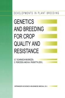 Genetics and Breeding for Crop Quality and Resistance : Proceedings of the XV EUCARPIA Congress, Viterbo, Italy, September 20-25, 1998