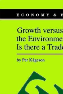 Growth versus the Environment: Is there a Trade-off?