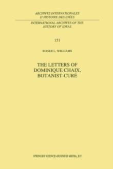 The Letters of Dominique Chaix, Botanist-Cure