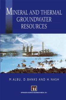 Mineral and Thermal Groundwater Resources