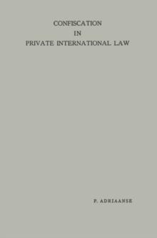 Confiscation in Private International Law