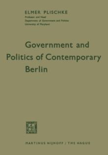 Government and Politics of Contemporary Berlin