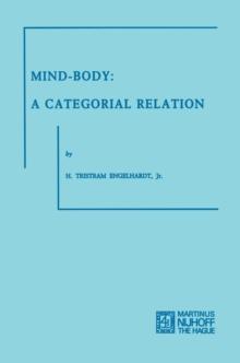 Mind-Body : A Categorial Relation