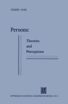 Persons: Theories and Perceptions