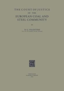 The Court of Justice of the European Coal and Steel Community