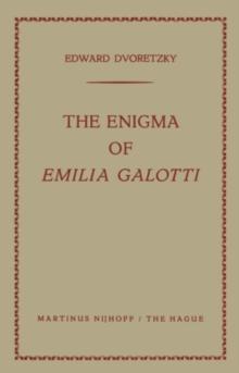 The Enigma of Emilia Galotti