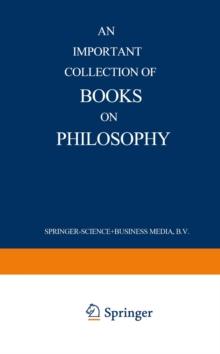 An Important Collection of Books on Philosophy