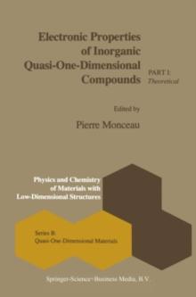 Electronic Properties of Inorganic Quasi-One-Dimensional Compounds : Part I - Theoretical