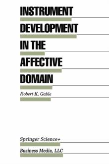 Instrument Development in the Affective Domain