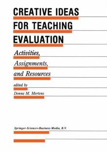 Creative Ideas For Teaching Evaluation : Activities, Assignments and Resources