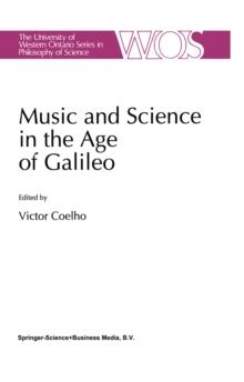 Music and Science in the Age of Galileo