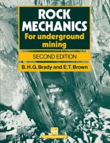 Rock Mechanics : For underground mining