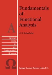 Fundamentals of Functional Analysis