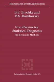 Non-Parametric Statistical Diagnosis : Problems and Methods