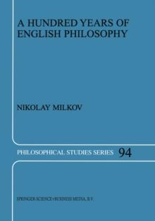 A Hundred Years of English Philosophy